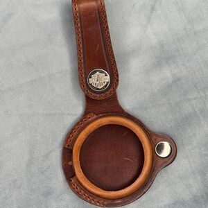 Harley-Davidson Pocket Watch Leather Case